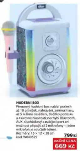 Wiky Hudební box nabídka