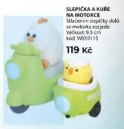 Wiky Slepička a kuře na motorce nabídka