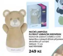 Wiky Night Lights plyšový usínáček medvídek nabídka