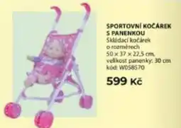 Wiky Sportovní kočárek s panenkou nabídka