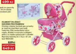 Wiky Doll hluboký skládací kočárek pro panenku nabídka