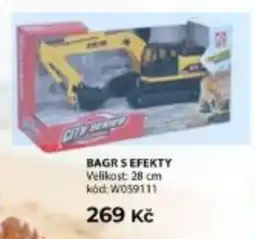 Wiky City Series bagr s efekty nabídka