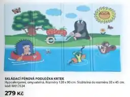 Wiky Skládací pěnová podložka krtek nabídka