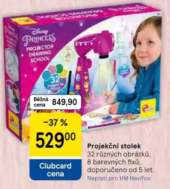 Disney Princess projekční stolek