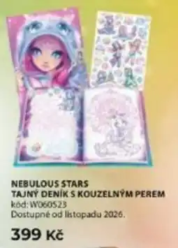 Wiky Nebulous Stars Tajný deník s kouzelným perem nabídka