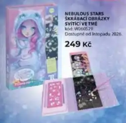 Wiky Nebulous Stars škrábací obrázky svítící ve tmě nabídka