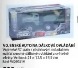 Wiky Wacky Trucks vojenské auto na dálkové ovládání nabídka