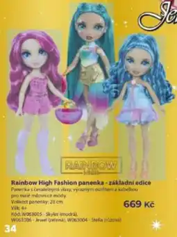 Wiky Rainbow High Fashion panenka nabídka