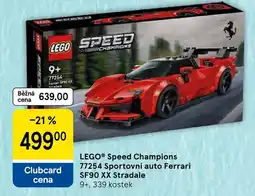 Tesco lego speed champions sportovní auto ferrari sf90 xx stradale 77254 nabídka