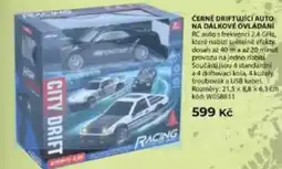 Wiky City Drift černé driftující auto nabídka