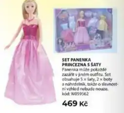 Wiky Set panenka princezna s šaty nabídka
