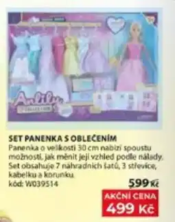Wiky Anily set panenka s oblečením nabídka