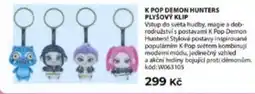 Wiky K Pop Demon Hunters Plyšový klip nabídka