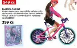 Wiky Barbie panenka na kole nabídka