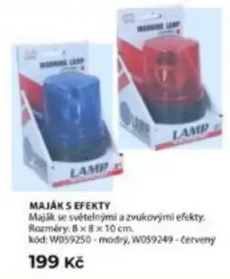Wiky Lamp maják s efekty nabídka