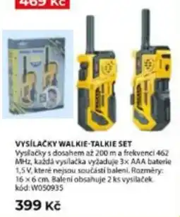 Wiky Vysílačky walkie-talkie set nabídka