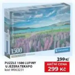 Wiky Clementoni puzzle 1500 lupiny u jezera tekapo nabídka