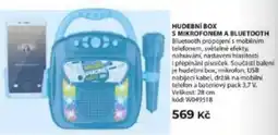Wiky Hudební box s mikrofonem a bluetooth nabídka