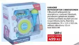Wiky Sdajen karaoke reproduktor s mikrofonem nabídka