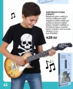 Wiky Guitar Star elektrická kytara s efekty nabídka