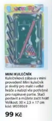 Wiky Mini kulečník nabídka
