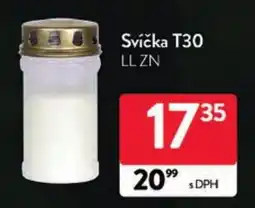 Qanto Svíčka T30 nabídka