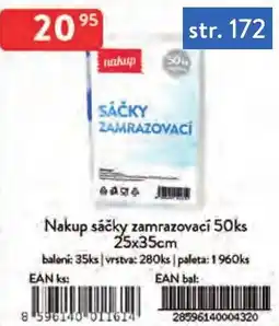 Qanto Nakup sáčky zamrazovací nabídka
