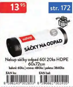 Qanto Nakup sáčky odpad nabídka