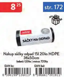 Qanto Nakup sáčky odpad nabídka