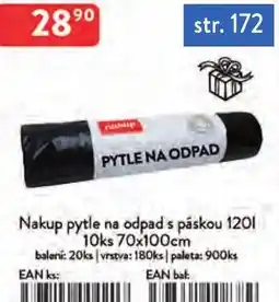 Qanto Nakup pytle na odpad s páskou nabídka