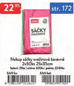 Qanto Nakup sáčky svačinové barevné nabídka