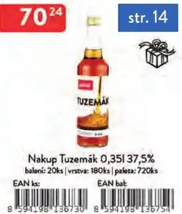 Qanto Nakup Tuzemák 37,5% nabídka