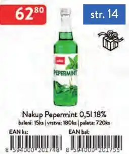 Qanto Nakup Pepermint 18% nabídka