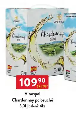 Qanto Vinospol Chardonnay polosuché nabídka