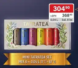 Qanto Tatratea mini set nabídka