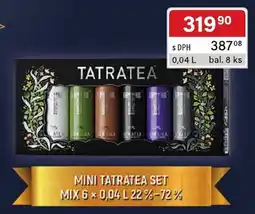 Qanto Tatratea mini set nabídka