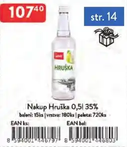 Qanto Nakup Hruška 35% nabídka