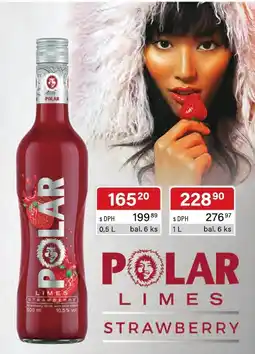 Qanto Polar limes strawberry nabídka