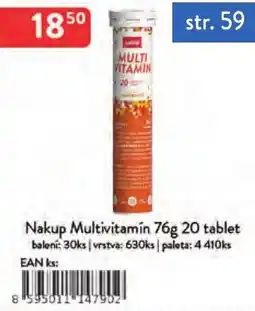 Qanto Multivitamín 76g 20 tablet nabídka