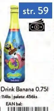 Qanto Drink Banana nabídka