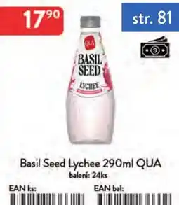 Qanto Qua basil seed lychee nabídka