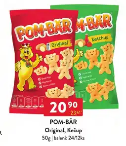 Qanto Pom-bar Original, Kečup nabídka