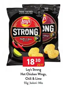 Qanto Lay's Strong Hot Chicken Wings, Chili & Lime nabídka