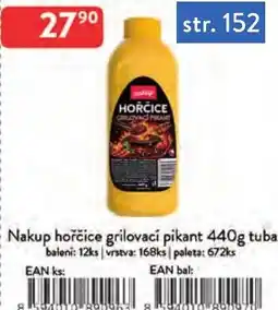 Qanto Nakup hořčice grilovací pikant tuba nabídka