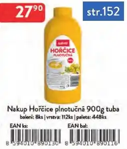 Qanto Nakup Hořčice plnotučná tuba nabídka