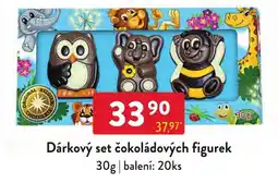 Qanto Original Bright Chocolates Dárkový set čokoládových figurek nabídka