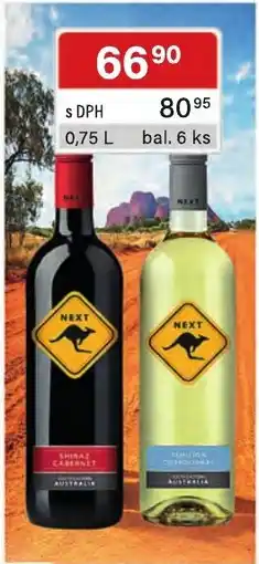 Qanto Next shiraz cabernet nabídka