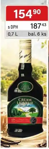 Qanto Cream Liqueur nabídka
