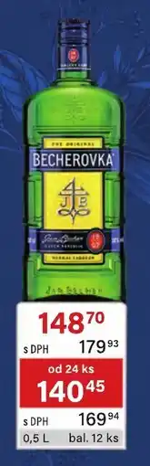 Qanto Becherovka nabídka
