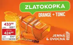 Qanto Zlatokopka orange + tonic nabídka